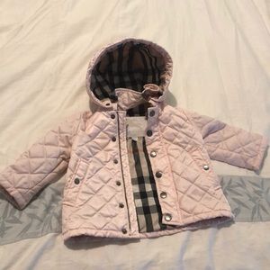 Burberry baby girl jacket
